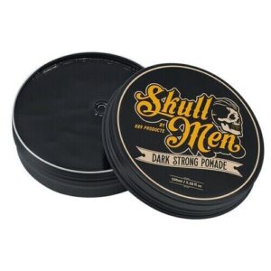 Skull Men Cera Preta para cabelo e barba - fixação forte