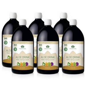 Aloe Drink Honey, Nettle & Cistus | Pack 6